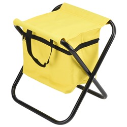 ProfiCamp Basic Стул складной туристический (31х25х33 см, с сумкой, до 80 кг, желтый)