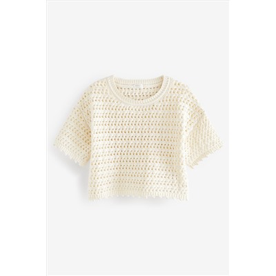 Crochet Knit Top (3-16yrs)