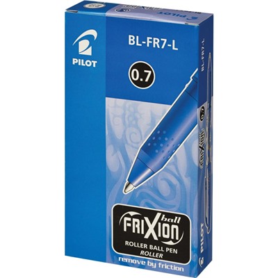 Ручка гелевая PILOT BL-FR7 Frixion резин.манжет синий 0,35мм Япония