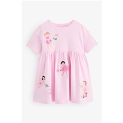 Short Sleeve Jersey Dress (3mths-7yrs)