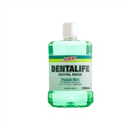 Rocket Soap Ежедневный зубной ополаскиватель полости рта "Animo Dentalife" со вкусом мяты (антибактериальный / бесспиртовой) 1000 мл / 12