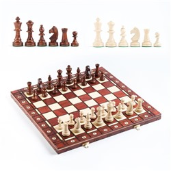 Шахматы польские Madon "Консул", 48 х 48 см, король h=9 см, утяжеленные