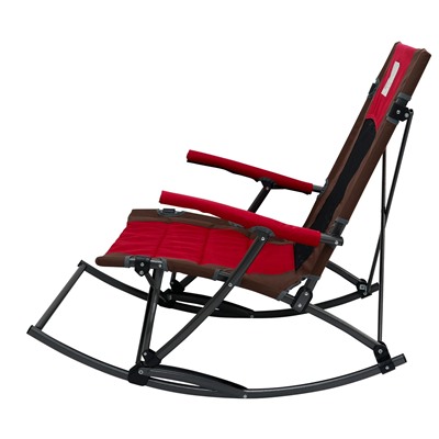 Velton Park Туристическое кресло-качалка (до 120 кг, 56х54х92 см, в чехле, красно-коричневый)