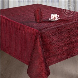 Комплект столового белья АРТ Дизайн - Марго (бордо)