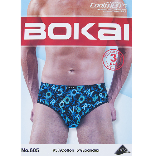 Мужские трусы BOKAI 605 в упаковке 3 шт L купить, отзывы, фото, доставка -  СПКубани