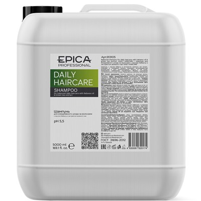 Шампунь для ежедневного ухода Daily Haircare Epica 5000 мл