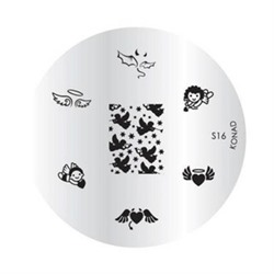 Печатная форма (диск)  image plate S16 для стемпинга