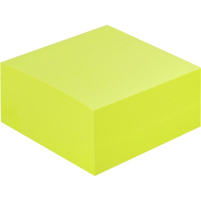 Стикеры Attache Selection куб 76х76, желтый неон 400 л