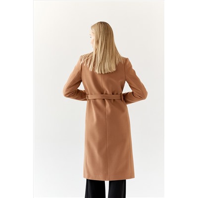 Пальто женское демисезонное 26117 (кэмел)
