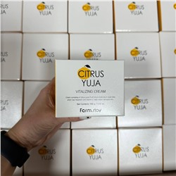 Citrus Yuja Vitalizing Cream Farmstay/ Крем для выравнивания тона   , 100 мл