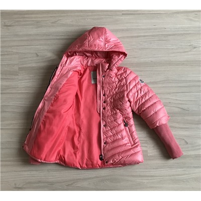 М.ZY 71 Куртка Moncler розовая  (128,134,140)