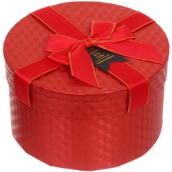 Коробка подарочная "Неожиданный подарок" 17*17*9,5 см, красный