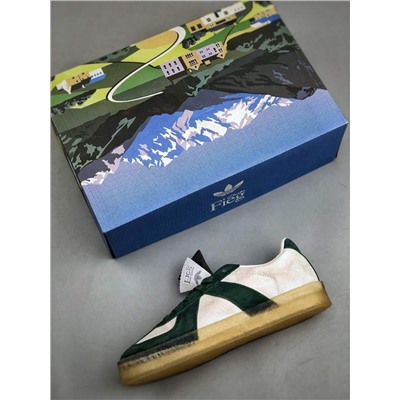 Кроссовки  Kith x Clarks x Ad Originals 8th Street Samba. Повседневные в стиле ретро с низким вырезом