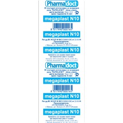 #Pharmadoct megaplast №10, 6*2см