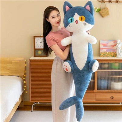Мягкая игрушка Кошка акула длинная 85 см (арт. YE90914-30)
