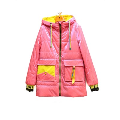 Куртка детская Yinuo, цвет розовый 2127-ПДО21