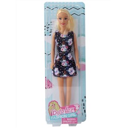 Кукла DEFA Lucy "Девушка в летнем платье" (29 см, черный)
