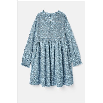 Joules Gracie Shirred Printed Dress