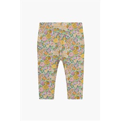 Trotters London Yellow Little Liberty Print Lemon Elysian Day Leggings