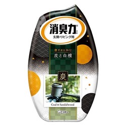 ST Жидкий освежитель воздуха для комнаты "SHOSHU RIKI" (с лёгким ароматом угля и сандалового дерева) 400 мл / 18