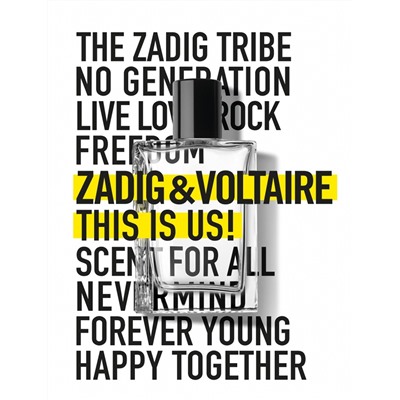 ZADIG & VOLTAIRE THIS IS US! unisex