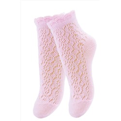 Гамма, Ажурные носочки для девочки Гамма Цвет св.розовый