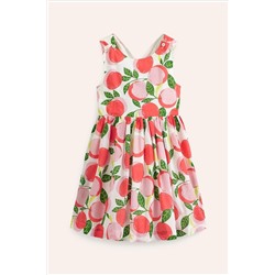 Boden Peach Cross-Back Dress