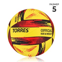 Мяч волейбольный TORRES Resist, V321305, PU, гибридная сшивка, 12 панелей, р. 5