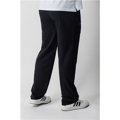 Спортивные брюки М-1237: Тёмно-синий / Электрик