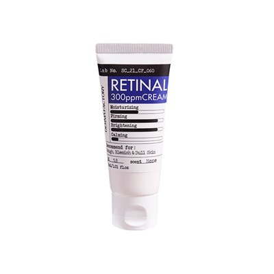 [DERMA FACTORY] Крем для лица РЕТИНОЛ 300PPM укрепляющий Retinal 300ppm Cream, 30 мл