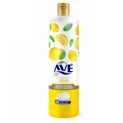 Гель д/мытья посуды AVE Lemon 900мл (12шт/короб)