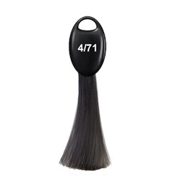 OLLIN N-JOY 4/71 – шатен коричнево-пепельный; перманентная крем-краска для волос 100мл
