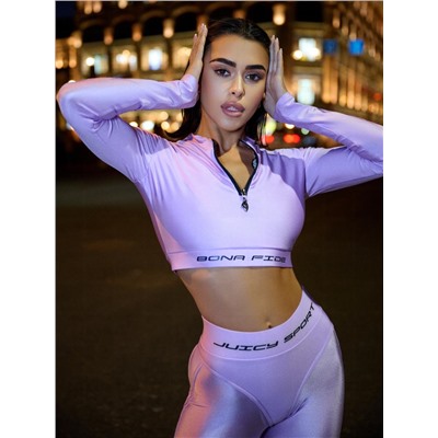 Рашгард Bona Fide: Rashguard Juicy Lilac в интернет-магазине спортивной одежды Bona Fide