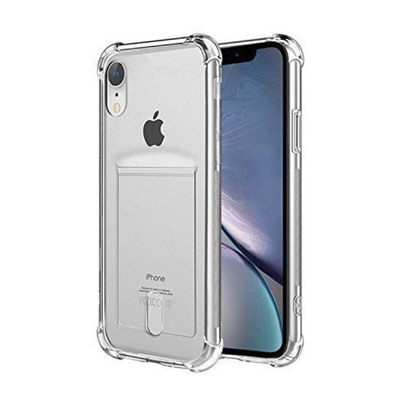 Чехол UltraThin на iPhone 11 с визитницей (прозрачный)