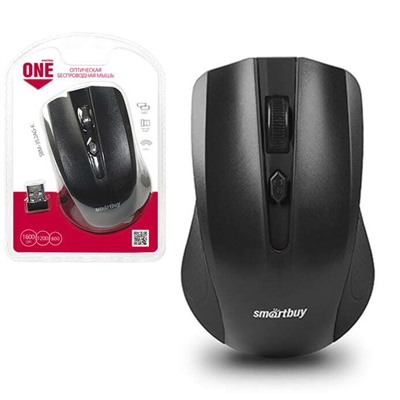 Мышь беспроводная SmartBuy ONE 352 (черный) (SBM-352AG-K)