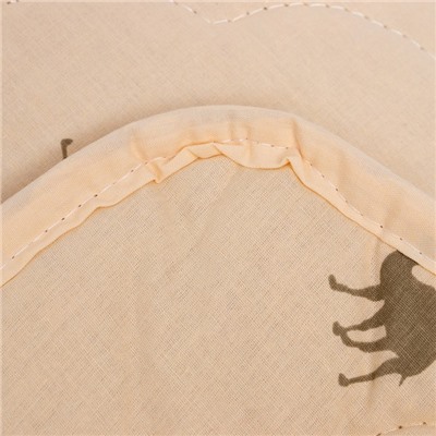 Одеяло "Этель" Верблюжья шерсть 172*205 см, тик, 300 гр/м2