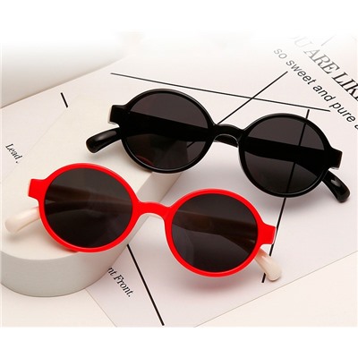IQ10023 - Детские солнцезащитные очки ICONIQ Kids S5006 С2 черный-красный