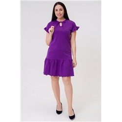 Платье женское из кулирки Чейси 2 / Фиолетовый
