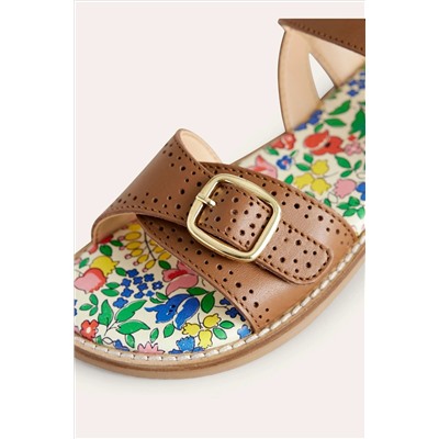 Boden Leather Buckle Sandals