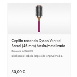 Cepillo redondo Vented Barrel (35 mm) diseñado por Dyson