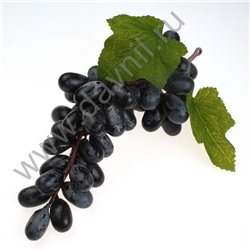 Виноградная гроздь из 24 ягод черный