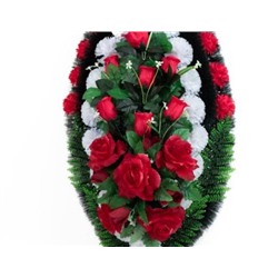 Искусственные цветы, Венок "Амелия" (100 см) для проведения обряда похорон (1010237)