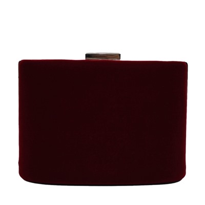 Клатч Женский Flioraj Театральный Бордовый 309890-1 velour burgundy