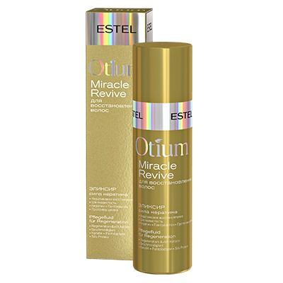 Эликсир для волос «Сила кератина» OTIUM MIRACLE REVIVE ESTEL 100 мл