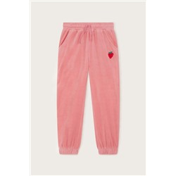 Monsoon Pink Velour Joggers