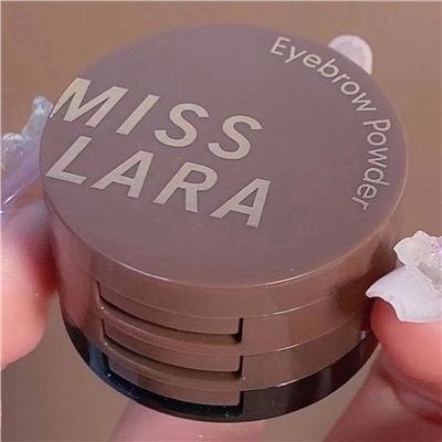 MISS LARA Тени для бровей, тон 02