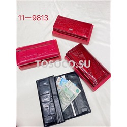 11-9813 кошелек GENUINE LEATHER натуральная кожа