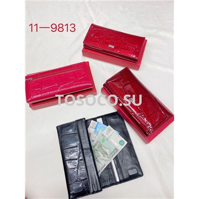 11-9813 кошелек GENUINE LEATHER натуральная кожа