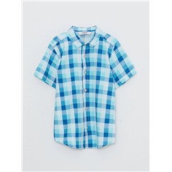 Рубашка в клетку с короткими рукавами LC Waikiki для мальчика