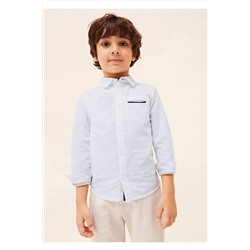 Белая рубашка для мальчика MY23Y3165